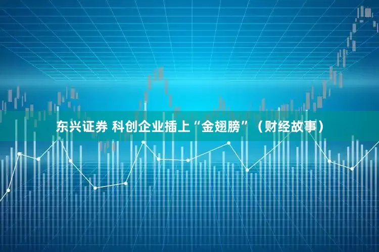 东兴证券 科创企业插上“金翅膀”（财经故事）
